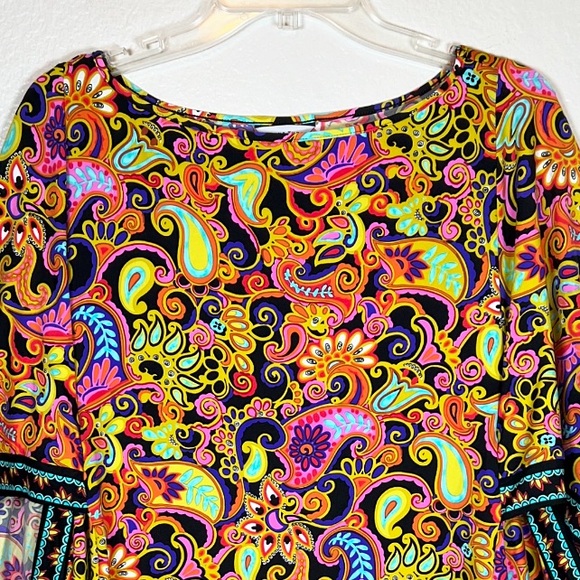 Trina Turk Paisley Swim Cover Up - Picture 2 of 9